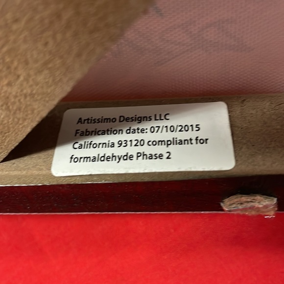 Rare D.R. Laird Limited Edition Canvas Print Preparations Christmas Tree - Picture 11 of 12